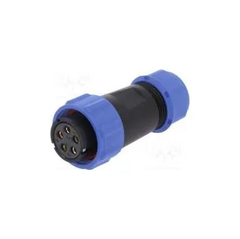 Elektrická zásuvka Zástrčka zásuvka SP21 PIN 5 IP68 7÷12mm šroubová svorka 500V