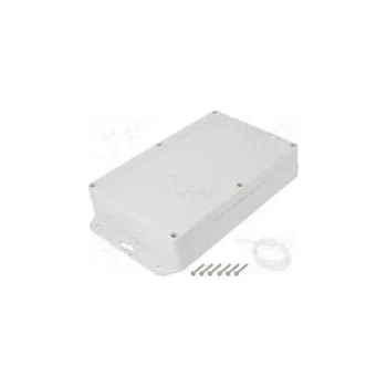 Rozvaděč Kryt univerzální X 140mm Y 210mm Z 45mm ZP ABS světle šedá