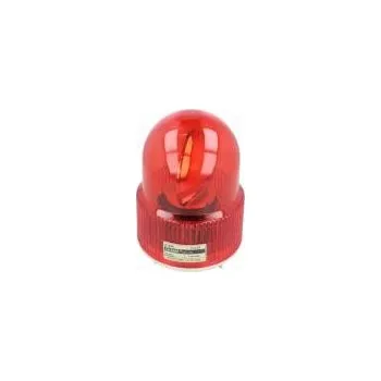 Signalizace záběru Signalizátor optický rotační světlo červená S125 24VDC IP44