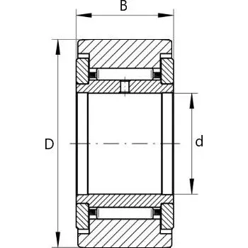 NATR 17-X INA Opěrná kladka