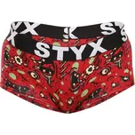 Dámské kalhotky Styx art s nohavičkou zombie (IN1451) M
