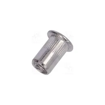 Matice Nýtovací matice M6 hliník Ømont.otv 8,9mm L 14mm 20ks