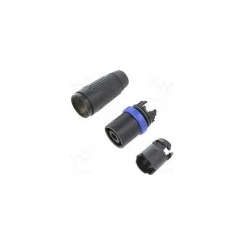 Elektrický konektor Konektor kulatý pájení vidlice speakON STX 9÷16mm 6mm2 40A