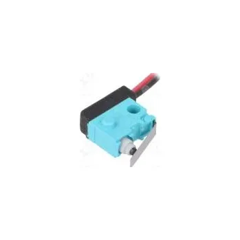 vypínač Mikrospínač SNAP ACTION s páčkou SPST-NC 0,1A/30VDC ON-(OFF)