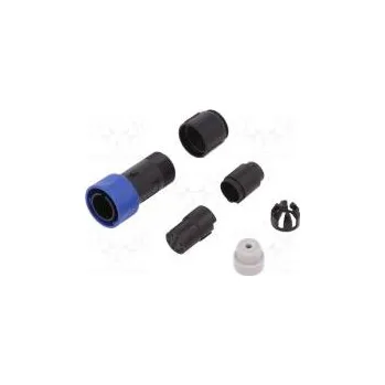 Elektrická zásuvka Konektor kulatý zástrčka zásuvka PIN 10 bez kontaktů UL94V-0