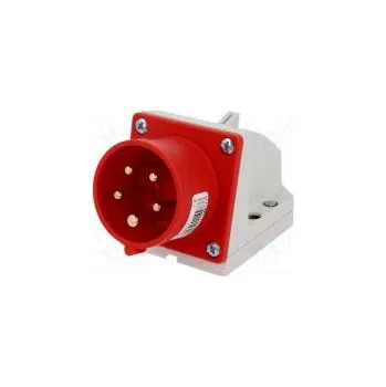 Elektrická zásuvka Konektor napájecí AC třífázové zásuvka vidlice 16A 400VAC