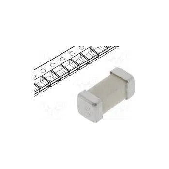 Autopojistky Pojistka tavná zpožděná 4A 125VAC 125VDC SMD keramická mosaz