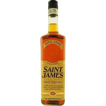 Rum ST. JAMES Royal AMBRE 40% 1 l (holá láhev)