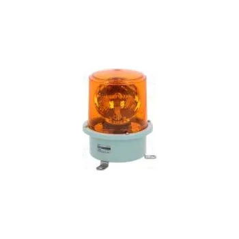 Signalizace záběru Signalizátor optický rotační světlo jantarová SH2 24VDC IP66
