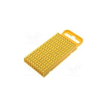 Kabelové značky pro kabely a vodiče Symbol štítku 4 polyamid