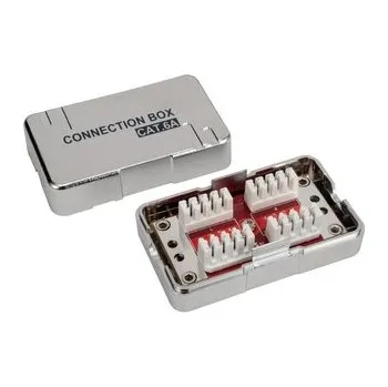 Počítačové příslušenství Solarix Spojovací box CAT6A STP 8p8c LSA+/Krone KRJS45-VEB6A (cs, Solarix)