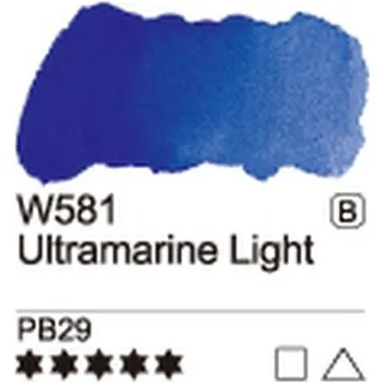 Speciální výtvarná barva Akvarelová barva Mijello 15ml – 581 Ultramarine Light