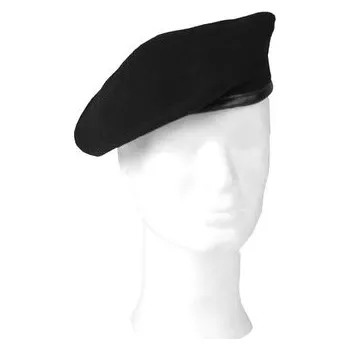 Pokrývka hlavy Baret IMPORT ČERNÝ vel.58