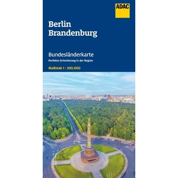 ADAC Bundesländerkarte Deutschland 05 Berlin, Brandenburg 1:300.000