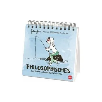 Osobní rozvoj Helme Heine: Philosophisches Premium-Postkartenkalender 2026