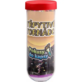 Desková hra ALBI SCIENCE Pokusy do kapsy Třpytivé tornádo dětský experimentální set | 65554