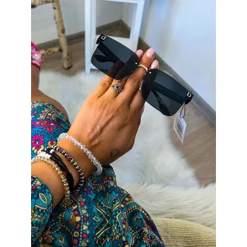 Sluneční brýle Dámské sluneční brýle v šedo-černé kombinaci, VELIKOST UNI