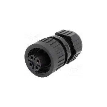 vypínač a zásuvka Konektor kulatý zástrčka zásuvka IP67 CA PIN 4(3+1) 3+PE
