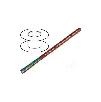 Elektroinstalační materiál Vodič SiHF Cu lanko 10G1,5mm2 silikonový kaučuk -60÷180°C