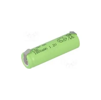 Článková baterie Akum Ni-MH AA 1,2V 1800mAh pájecí očka Ø14,2x50mm
