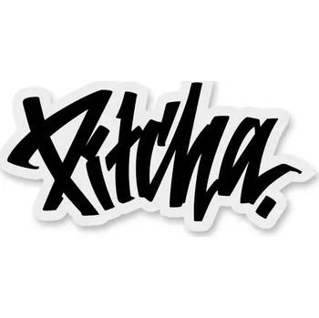 Polep vozidla PITCHA nálepka LOGO black/grey - M