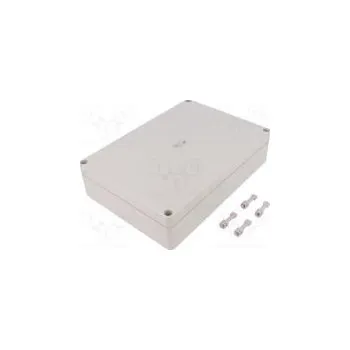 Rozvaděč Kryt univerzální X 180mm Y 254mm Z 63mm plochý TK PS šedá