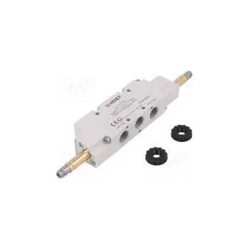 Instalatérský materiál Elektromagnetický ventil 5/2 bistabilní G 1/4" Tlak 1÷10bar