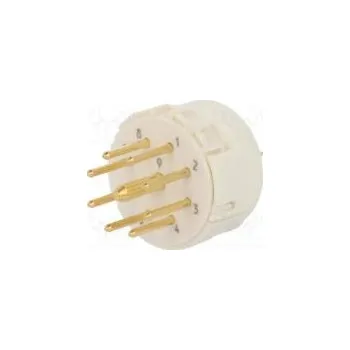Elektrický konektor Konektor M23 PIN 9(1+8) vidlice pájení 200V Ijmen 1 20A