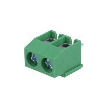 Svorkovnice do plošného spoje úhlový 5mm póly 2 na PCB 18A