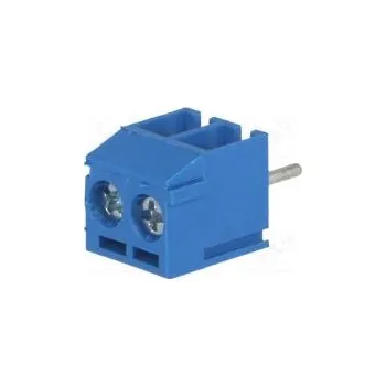 Elektrický konektor Svorkovnice do plošného spoje úhlové 90° 3,5mm póly 2 na PCB