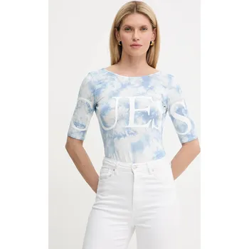 Body Body Guess dámské, modrá barva, W5YP16 K49A1 W5YP16.K49A1 55X, vel. S