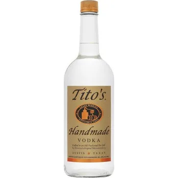 Vodka Tito s Handmade 40% 1 l (holá láhev)