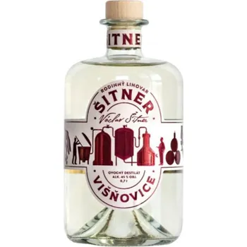 Pálenka Šitner višňovice 45% 0,7l (holá láhev)
