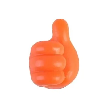 Držák (Organizér pro datový kabel) palec, barva oranžová