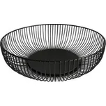 MÍSA NA OVOCE DRÁTĚNA ČERNÁ 28X15,5X7,5CM