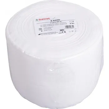 Batist Gáza v roli B Band 7cm x 40m, 4 vrstvy, 17 nití  cm2