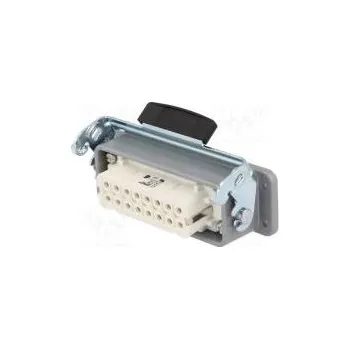 Elektrická zásuvka Konektor hranatý zásuvka zásuvka EPIC KIT PIN 16 16+PE 16A