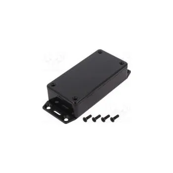 modulární přístroj a rozvaděč Kryt univerzální X 50mm Y 100mm Z 25mm 1591 ABS černá IP54