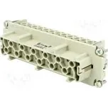 Konektor HDC kontaktní vložka zásuvka C146 PIN 24 24+PE 16A