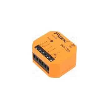 Elektroinstalační krabice Ovladač rolet FOX IP20 85÷265VAC do krabice 0÷45°C 2,4GHz