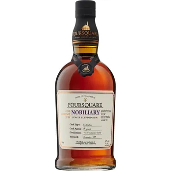 Rum Foursquare nobiliary 62% 0,7l (holá láhev)