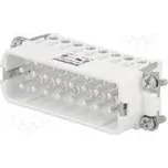 Konektor HDC kontaktní vložka vidlice C146 PIN 16 16+PE 14A