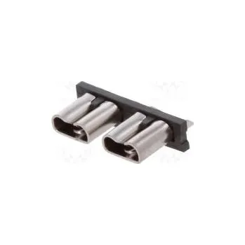 Elektrická zásuvka Přísl.pojist zásuvka 30A Kontakty mosaz -50÷145°C UL94V-0