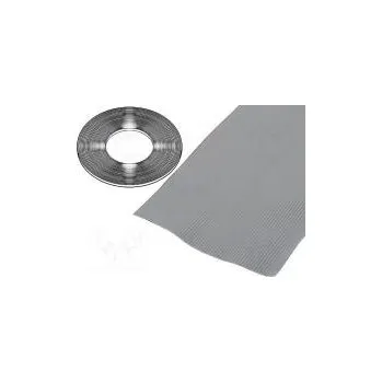 elektrický kabel Vodič plochý kabel 1,27mm licna Cu 60x28AWG PVC šedá 30,5m