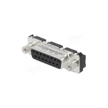 Elektrická zásuvka D-Sub PIN 15 zásuvka LD zásuvka se šroubem se závitem přímý