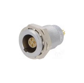 Elektrická zásuvka Konektor kulatý Řada 00 zásuvka pájení zásuvka PIN 4 2A IP50