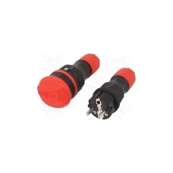 Elektrická zásuvka Konektor napájecí AC vidlice,zásuvka zásuvka,zástrčka 2P+PE