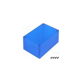 Rozvaděč Kryt univerzální X 83mm Y 123mm Z 59mm 1591 ABS modrá IP54