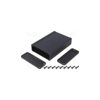 vypínač Kryt s panelem 1457 X 84mm Y 120mm Z 28mm hliník černá IP65