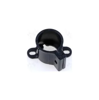 Spojovací materiál Objímka svislá pro upevnění velkých kondenzátorů polyamid